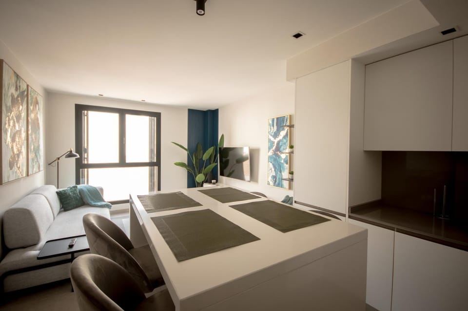 Kitchen or kitchenette, Living room, kitchen
