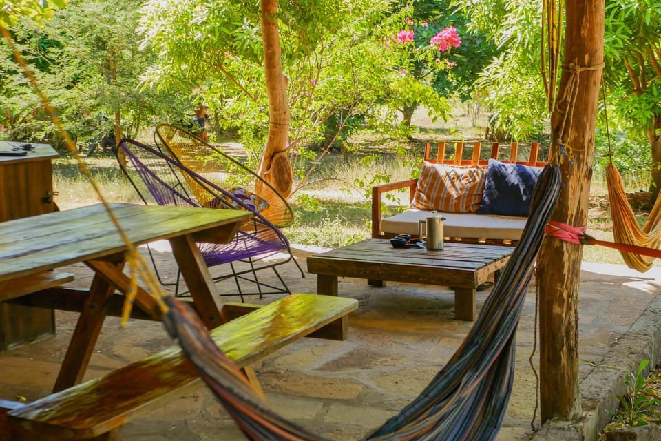 Patio, Living room, Seating area, Garden view