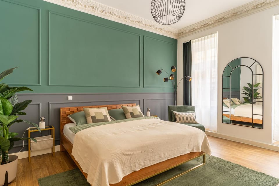 Bed, Bedroom