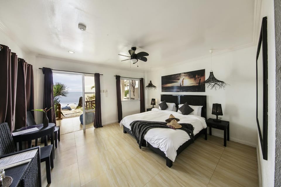 View (from property/room), Bedroom, Sea view