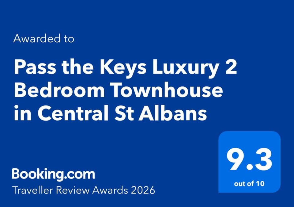 Pass the Keys Luxury 2 Bedroom Townhouse in Central St Albans House in St Albans