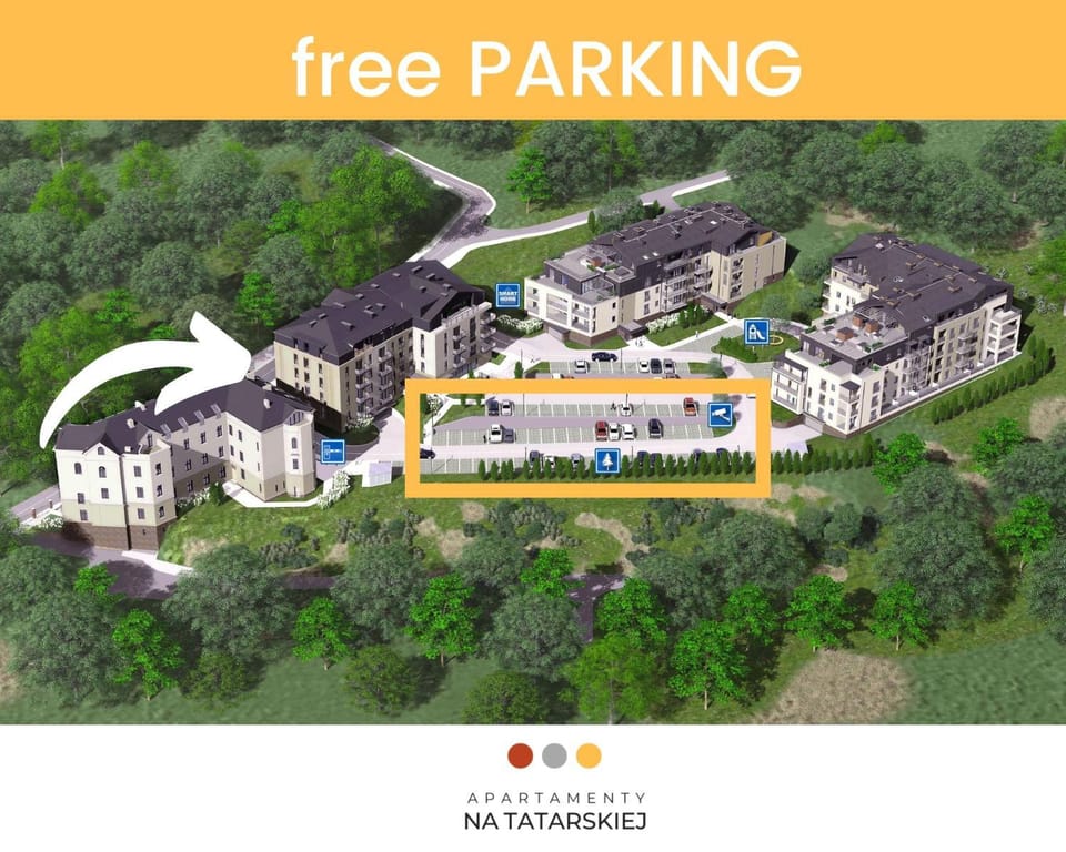 Neighbourhood, Bird's eye view, Parking