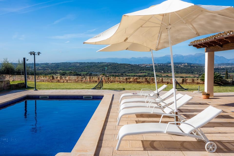 Property building, Living room, Swimming pool