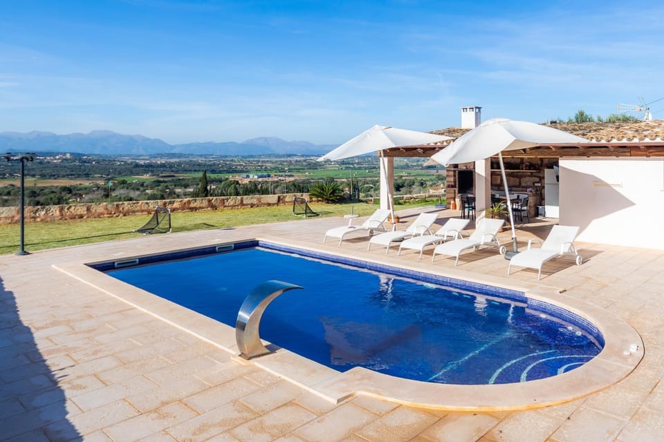 Property building, Living room, Swimming pool