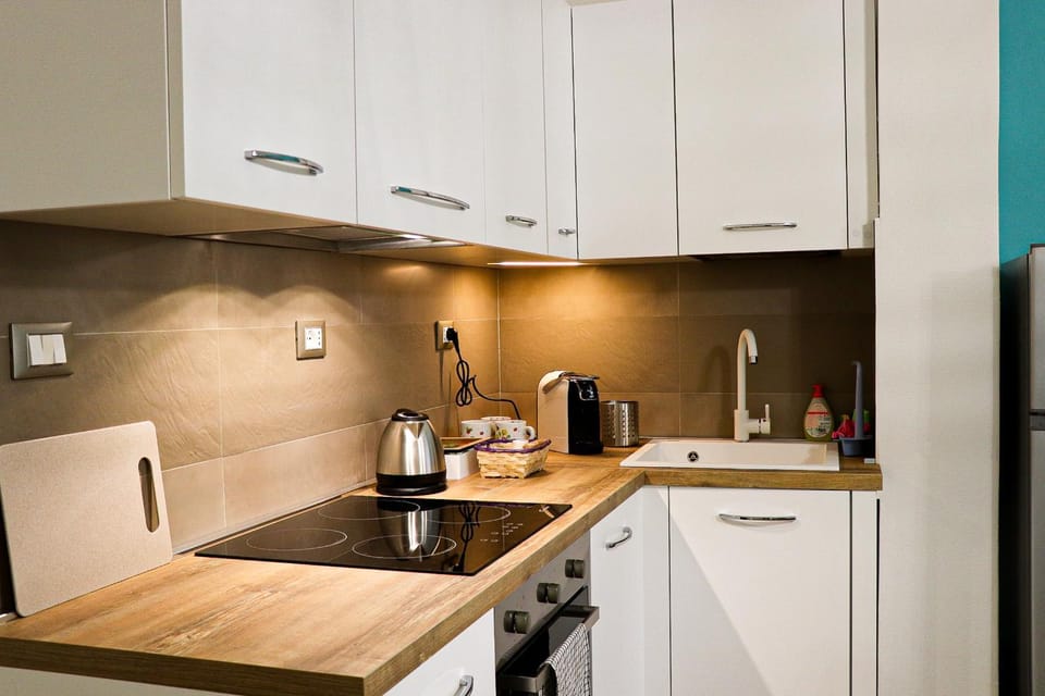 Kitchen or kitchenette, kitchen