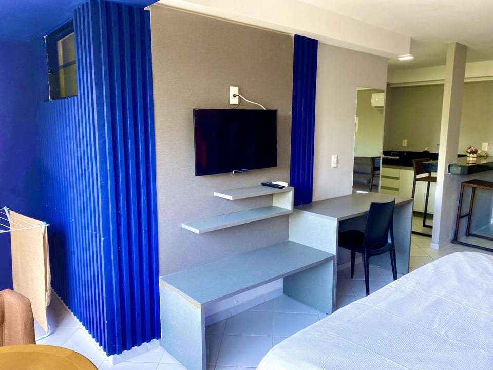 Bed, TV and multimedia, Seating area, hair dresser