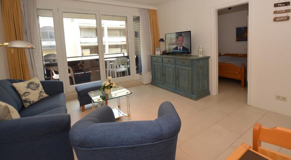4-21, Friedrichstr, im Herzen Westerlands, sehr Strandnah, Balkon, 2 Zi Apartment in Westerland