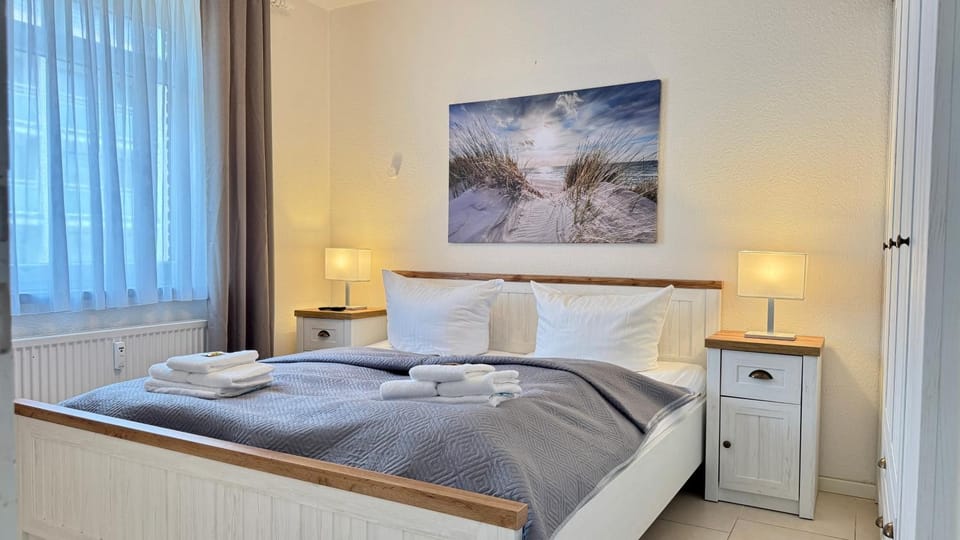 4-21, Friedrichstr, im Herzen Westerlands, sehr Strandnah, Balkon, 2 Zi Apartment in Westerland