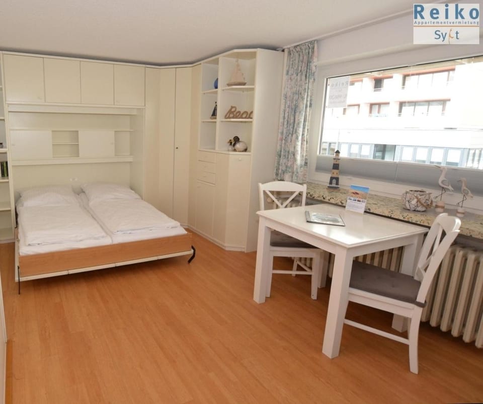 6-208, sehr Strandnah, im Herzen Westerlands, Westbalkon, 1 Zi Apartment in Westerland