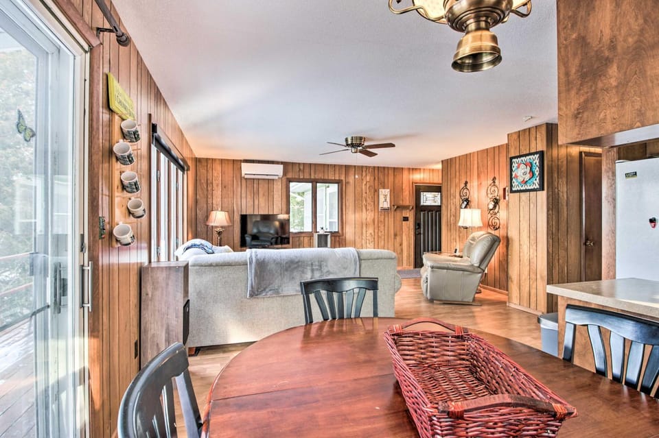 Cabin Getaway w/ Private Dock, Walk to Trail! Cabin in Akeley