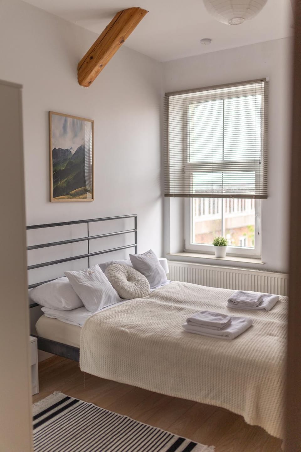 View (from property/room), Bedroom, locker, towels, wardrobe