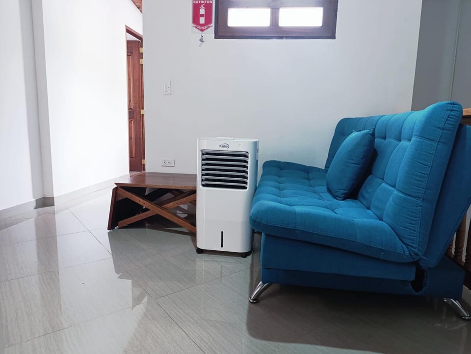 Living room, air conditioner, air conditioner