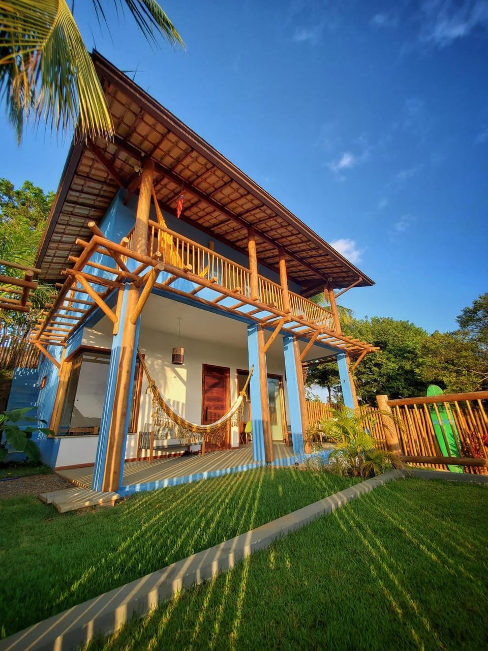 Property building, Garden, Balcony/Terrace, Garden view