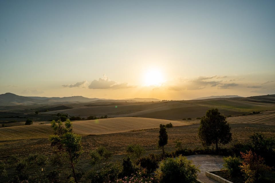 Mountain view, Sunset