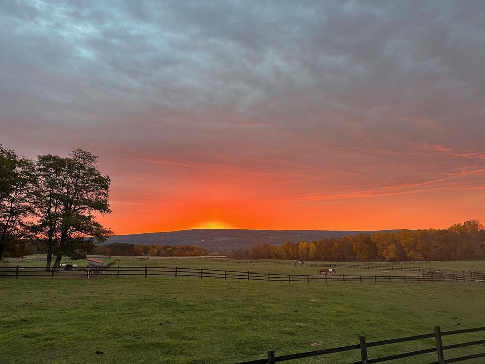 Natural landscape, Sunrise