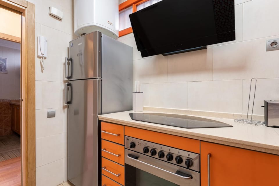 Kitchen or kitchenette, Living room