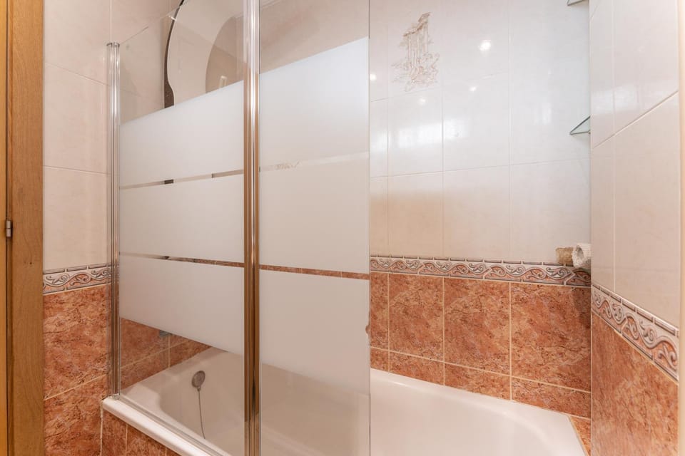 Bathroom, Living room