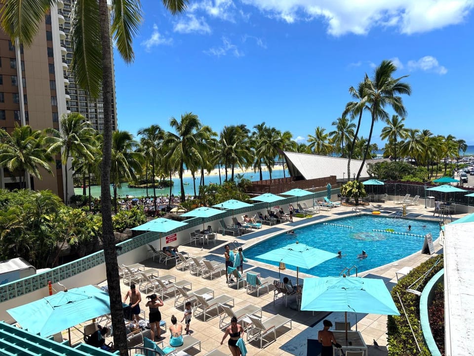 Pool view, Swimming pool
