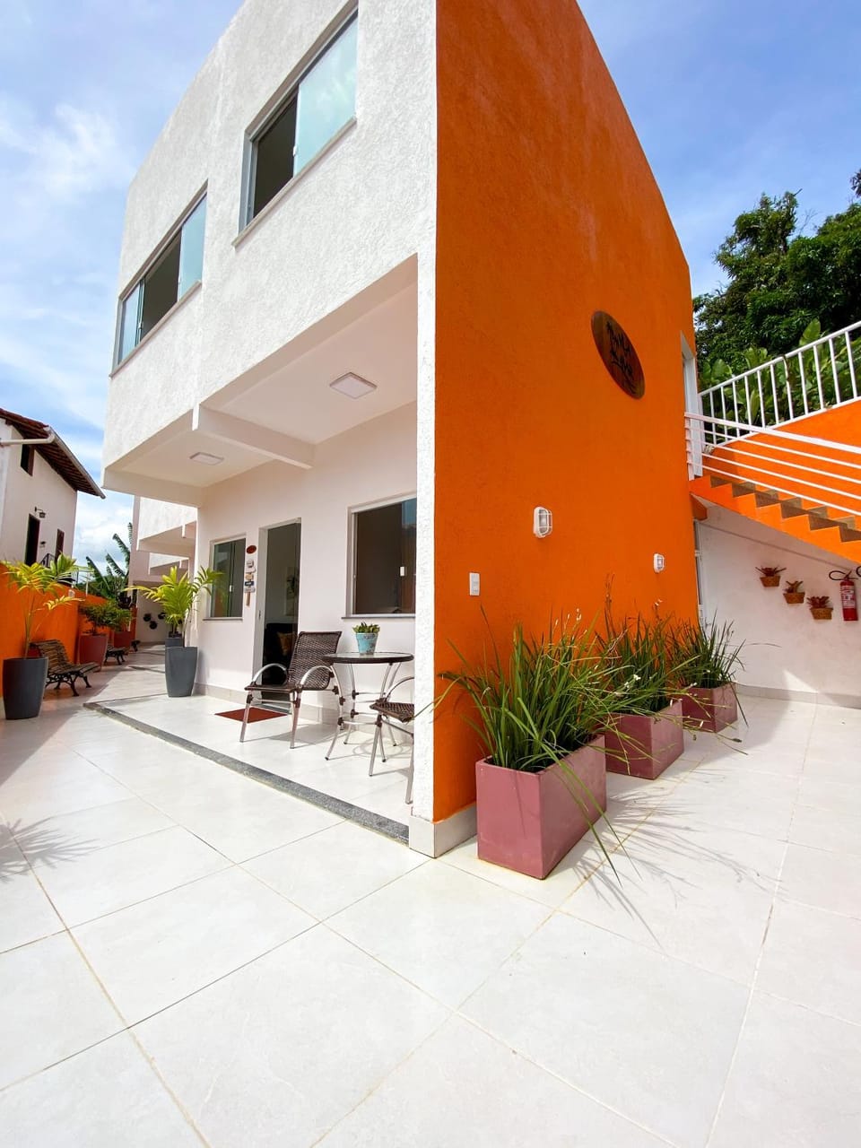 Property building, Patio