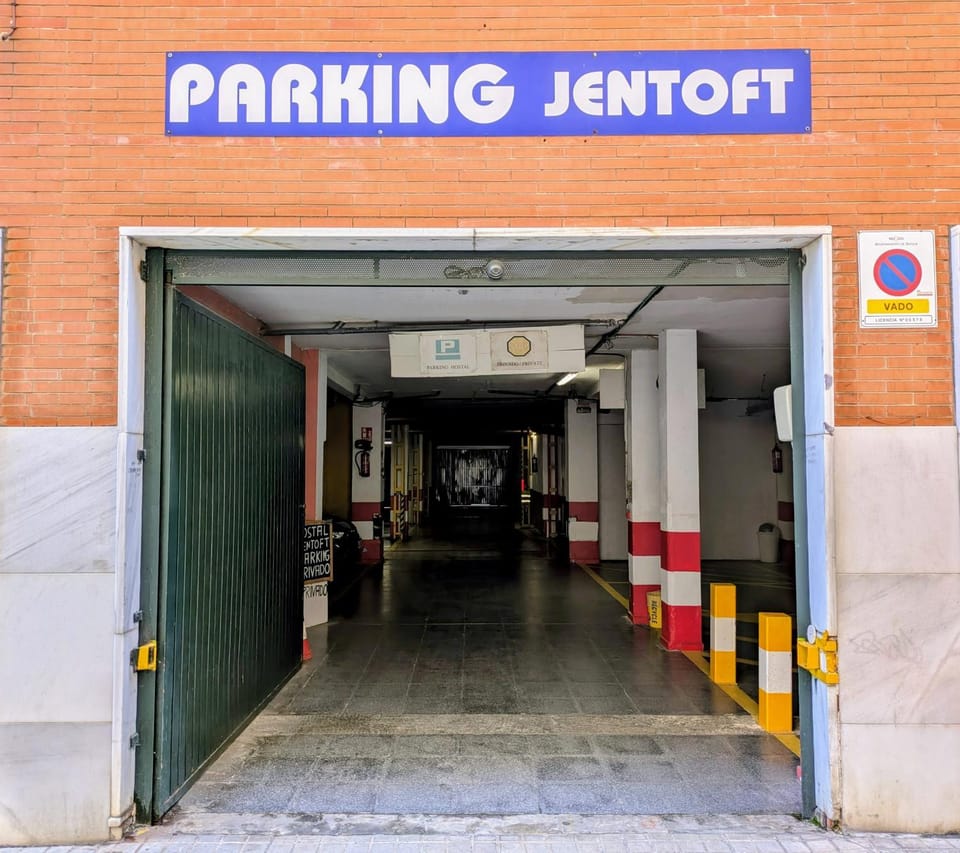 Property logo or sign, Parking