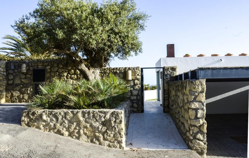 Property building, Lobby or reception, Garden view