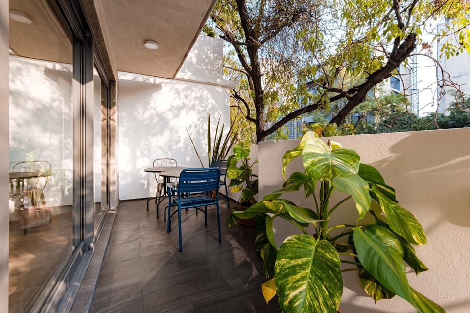 Spring, Day, Garden, View (from property/room), Balcony/Terrace, Dining area