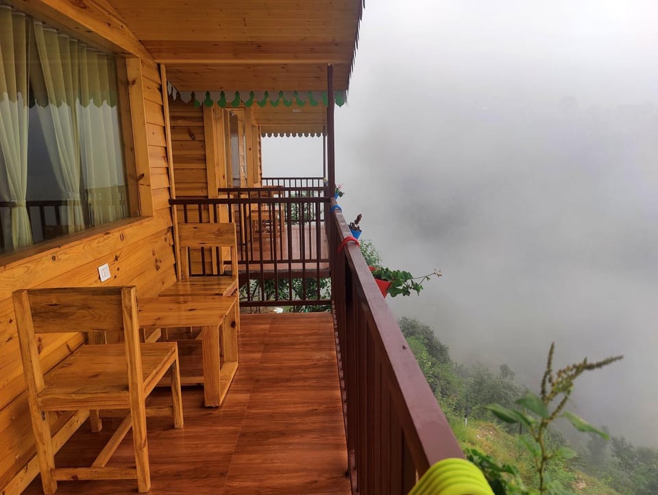 Natural landscape, Balcony/Terrace, Mountain view