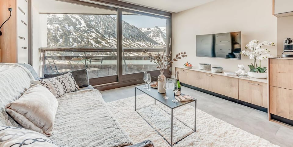Résidence Palafour - Studio 4 rénové, soigné, confortable - balcon vue lac MAE-7954 Apartment in Tignes