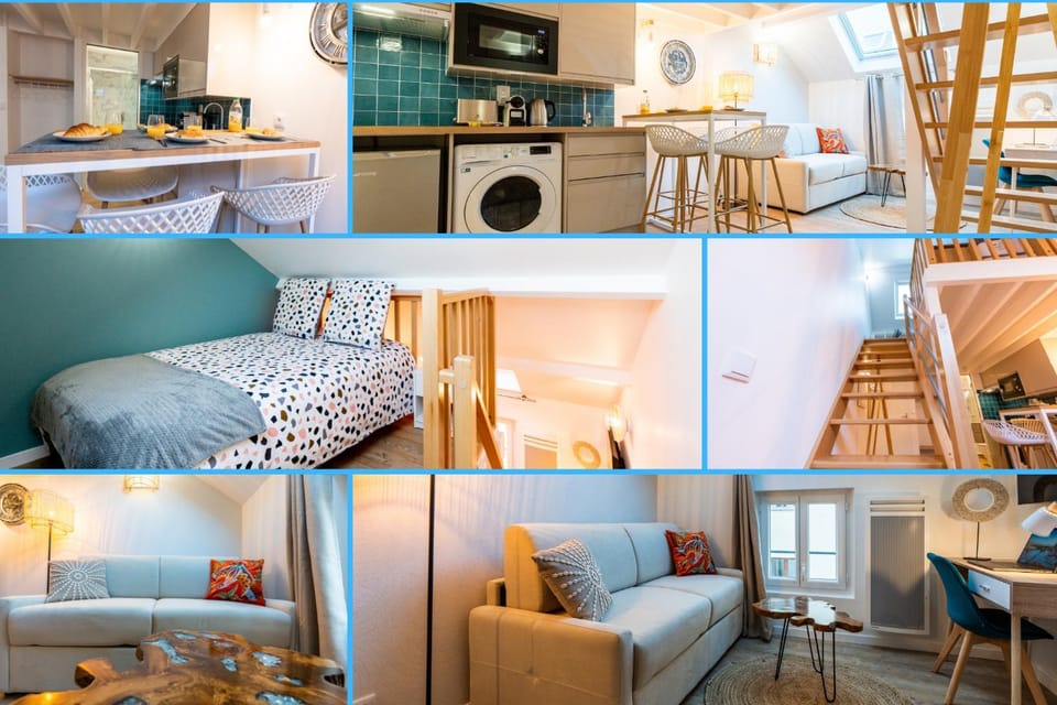 Bed, Kitchen or kitchenette, Living room, Photo of the whole room, Seating area, Dining area, Bedroom