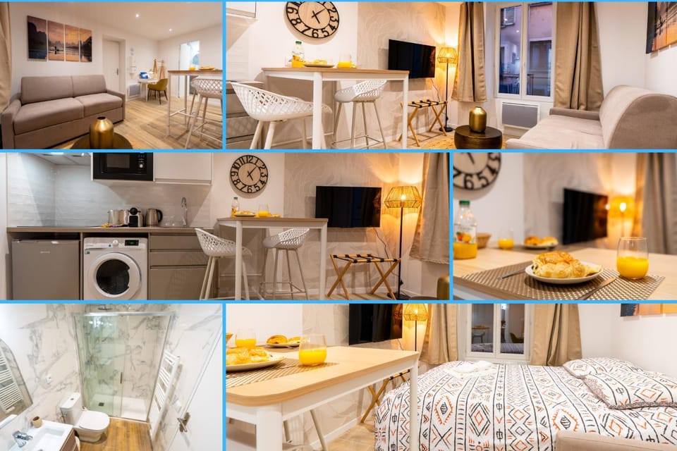 Bed, Living room, Photo of the whole room, kitchen
