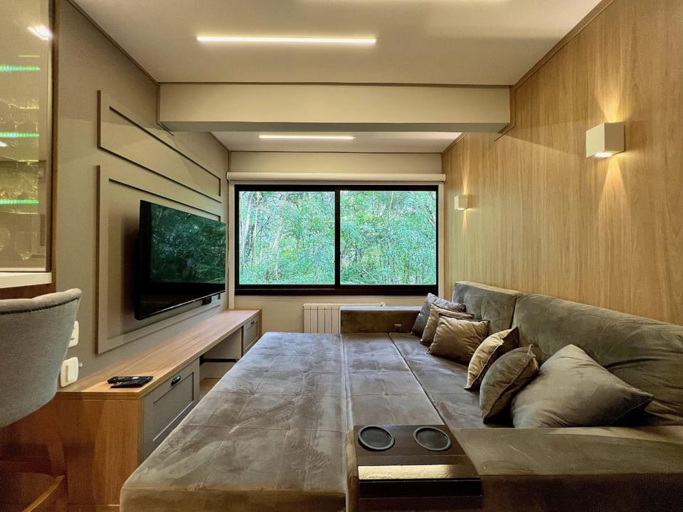 Com a natureza no Centro by Achei Gramado Apartment in Gramado