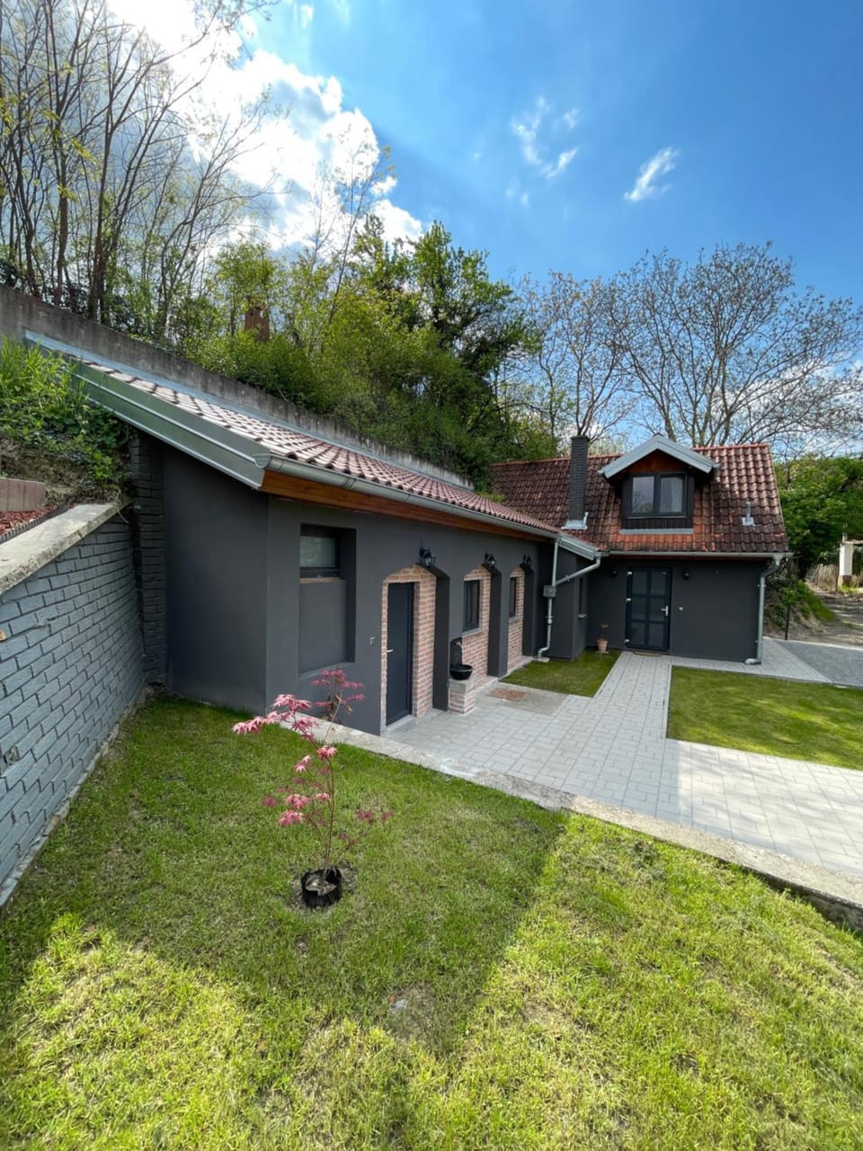Property building, Day, Garden