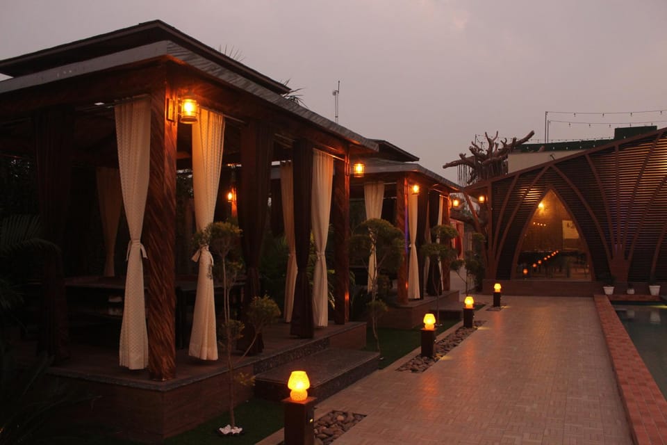 Property building, Night