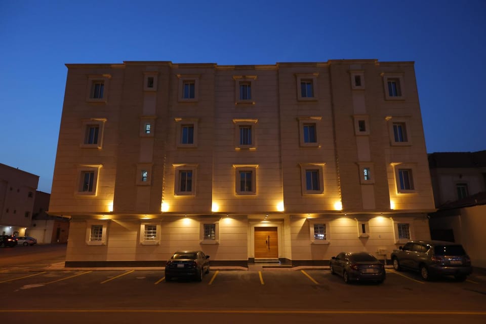 Property building, Night, Location, Parking