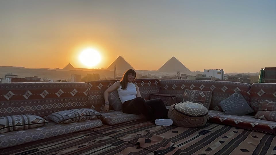 Nearby landmark, Natural landscape, View (from property/room), Sunset