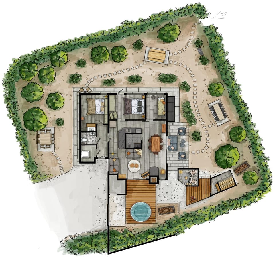 Lodge in een bosrijke omgeving met Hottub & Sauna opt House in Overijssel (province)