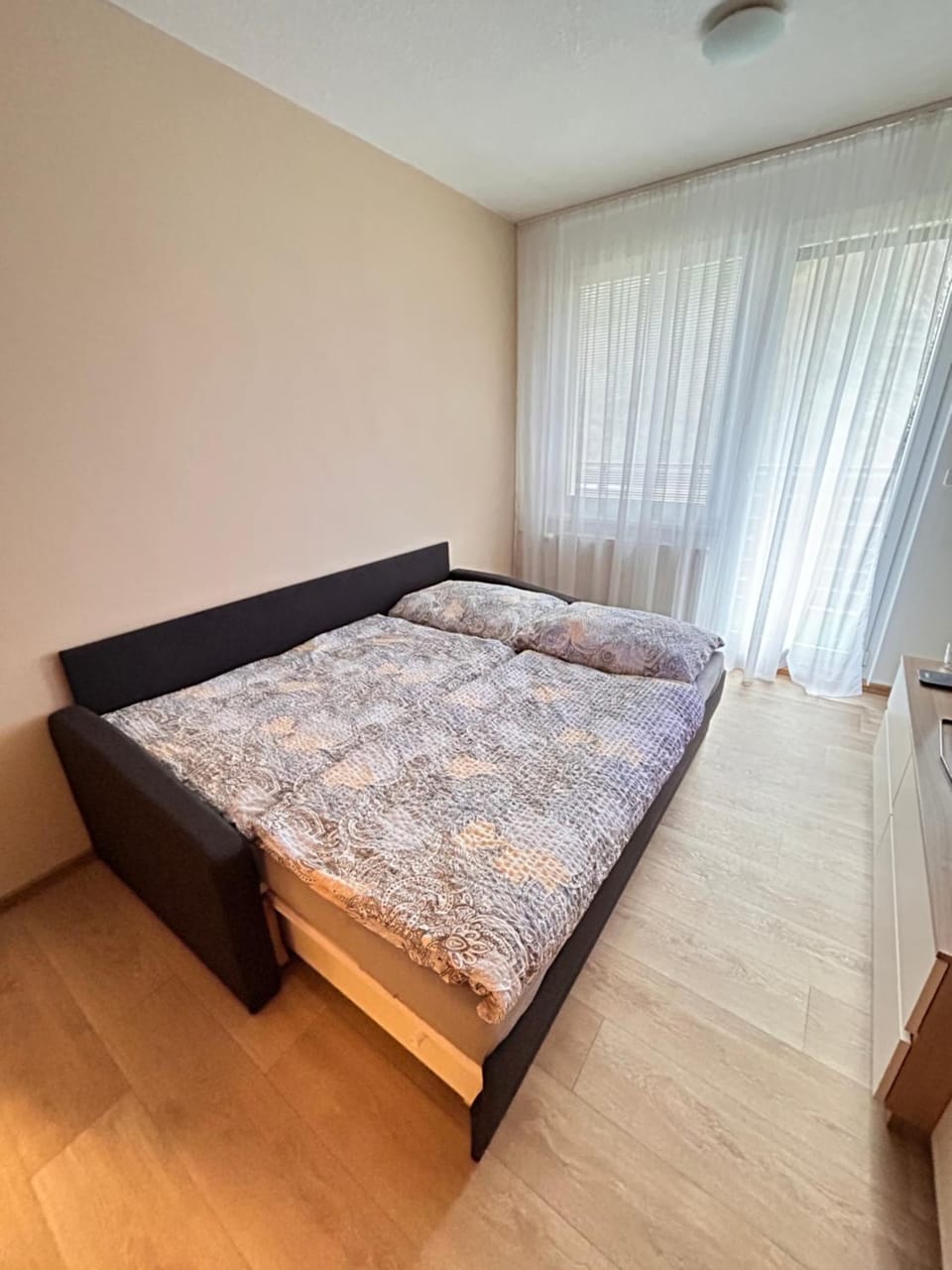 Bed, Living room