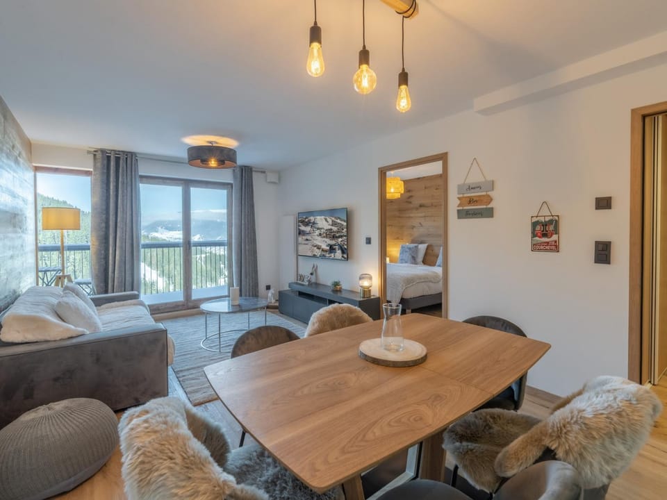 Bel appartement familial avec retour skis aux pieds et parking à Courchevel 1650 - FR-1-563-127 Apartment in Saint-Bon-Tarentaise
