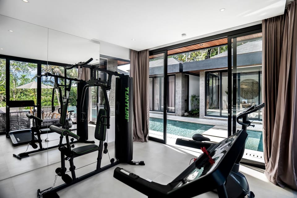 Fitness centre/facilities, Pool view