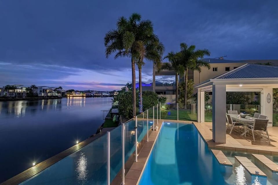 Stunning Waterfront Coastal Retreat, sleeps 13 House in Sunshine Coast