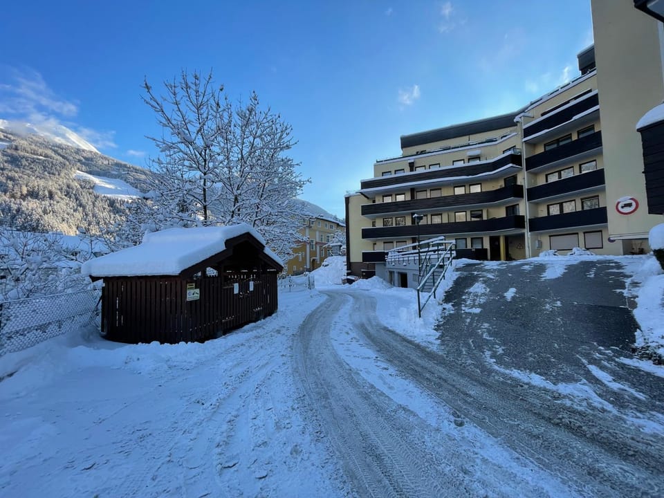 Property building, Natural landscape, Winter, Mountain view