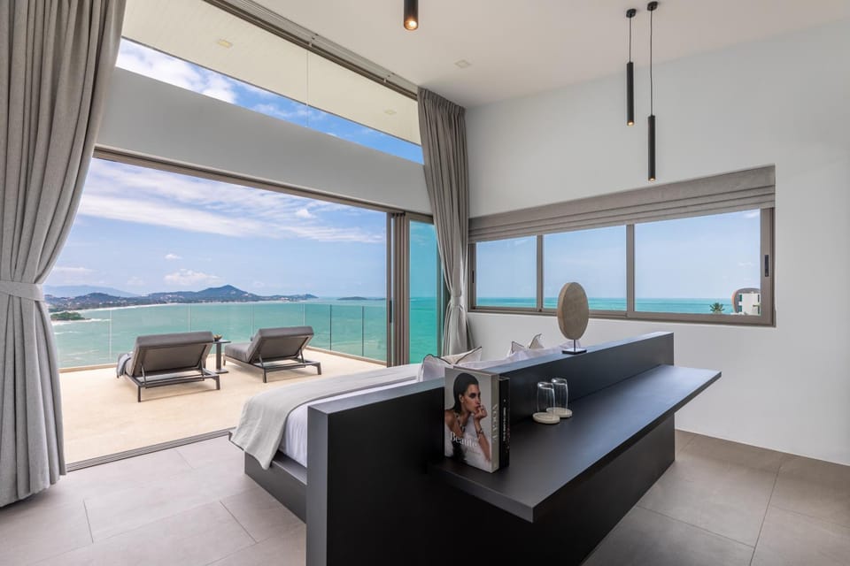 Bedroom, Sea view