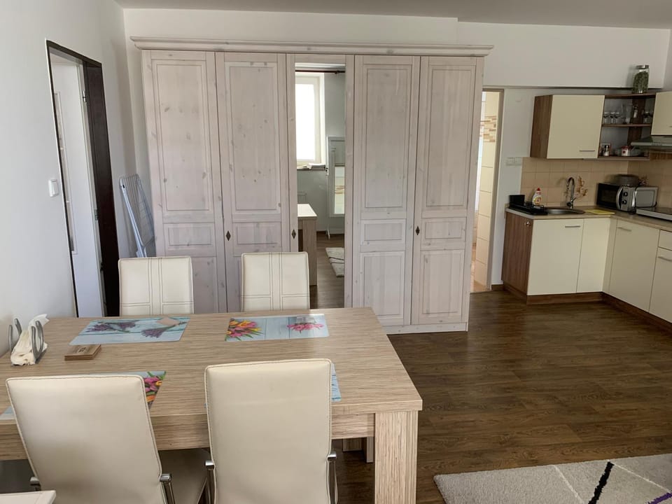 Kitchen or kitchenette, Dining area