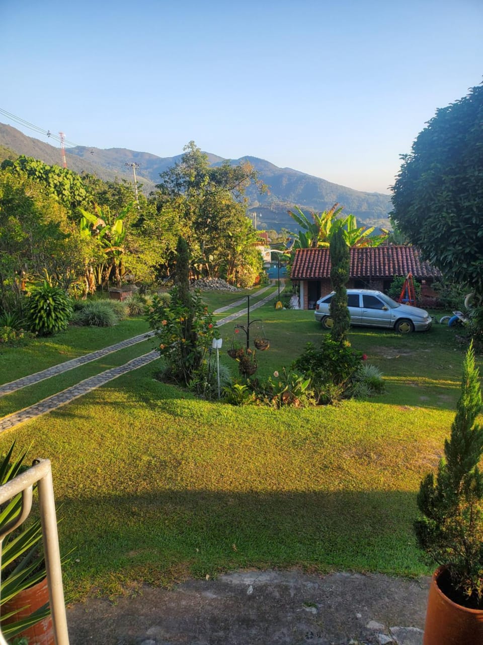 Garden, Garden view, Mountain view