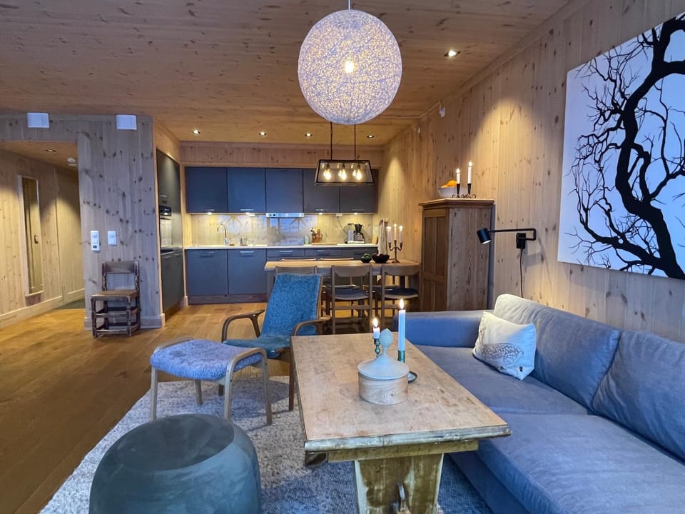 Living room, Dining area, kitchen