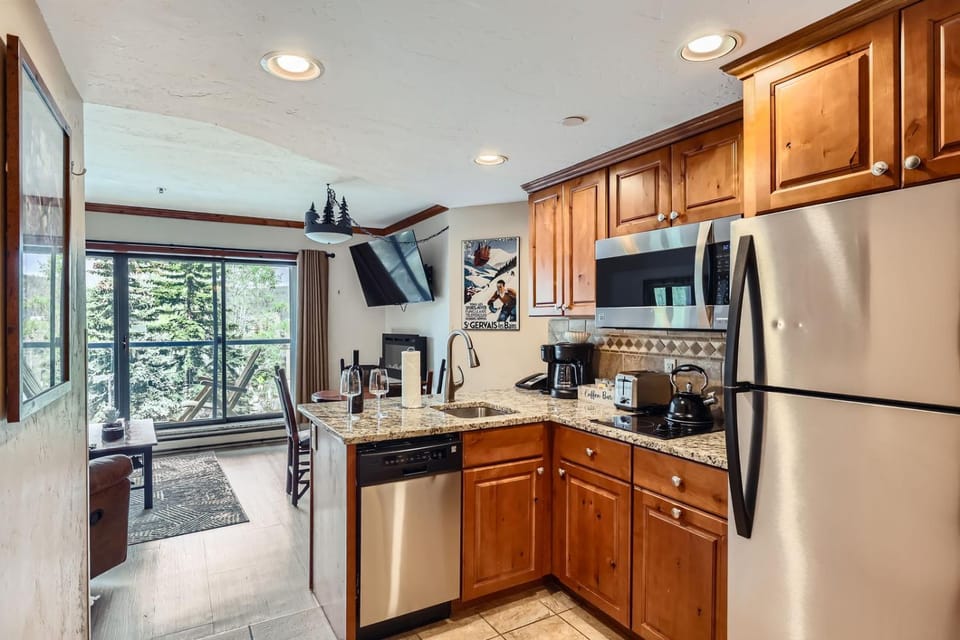 Coffee/tea facilities, Kitchen or kitchenette, pet friendly, stove, toaster