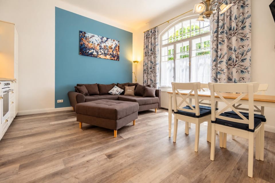 Living room, kitchen