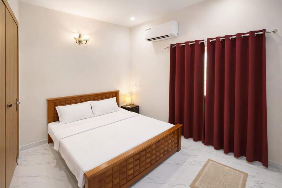 Bedroom, air conditioner