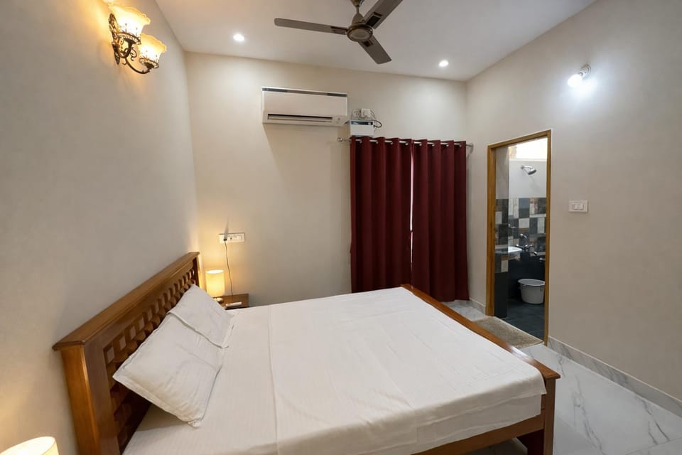 Bedroom, air conditioner