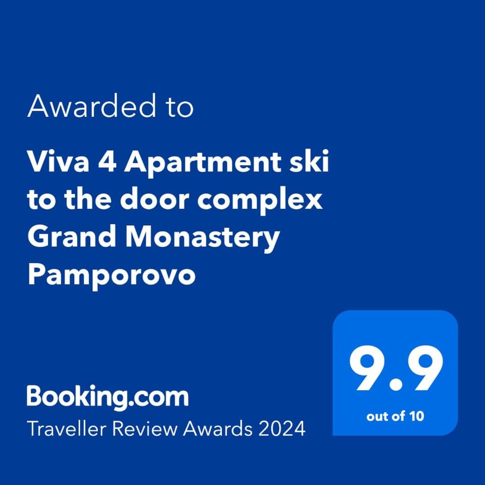Viva 4 Apartment ski to the door complex Grand Monastery Pamporovo Apartment in Bulgaria